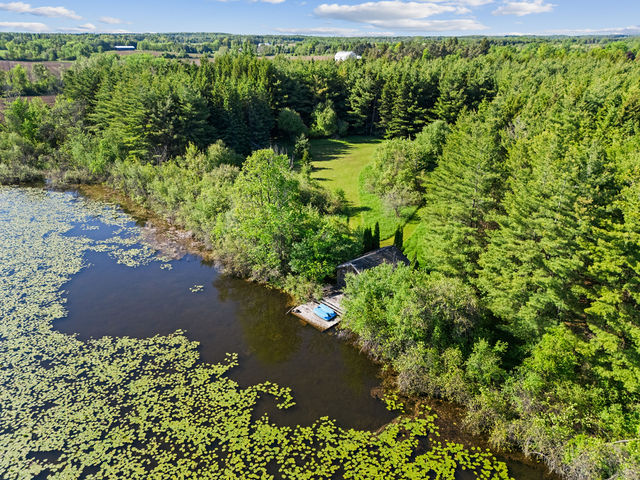Private lake, secluded cabin, and forest at Dunvegan Farm